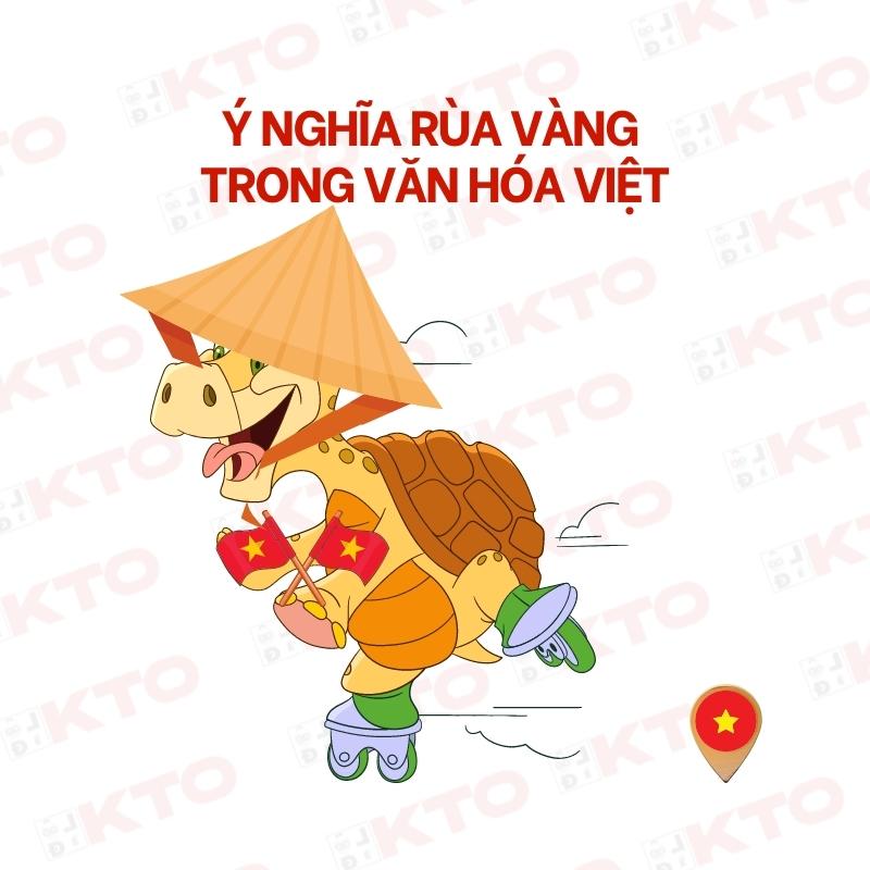 Ý nghĩa của rùa vàng trong văn hóa Việt