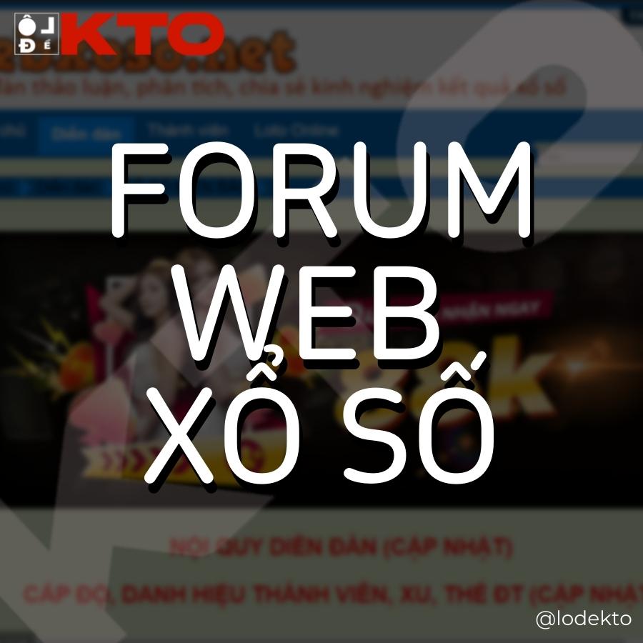 Forum web xổ số